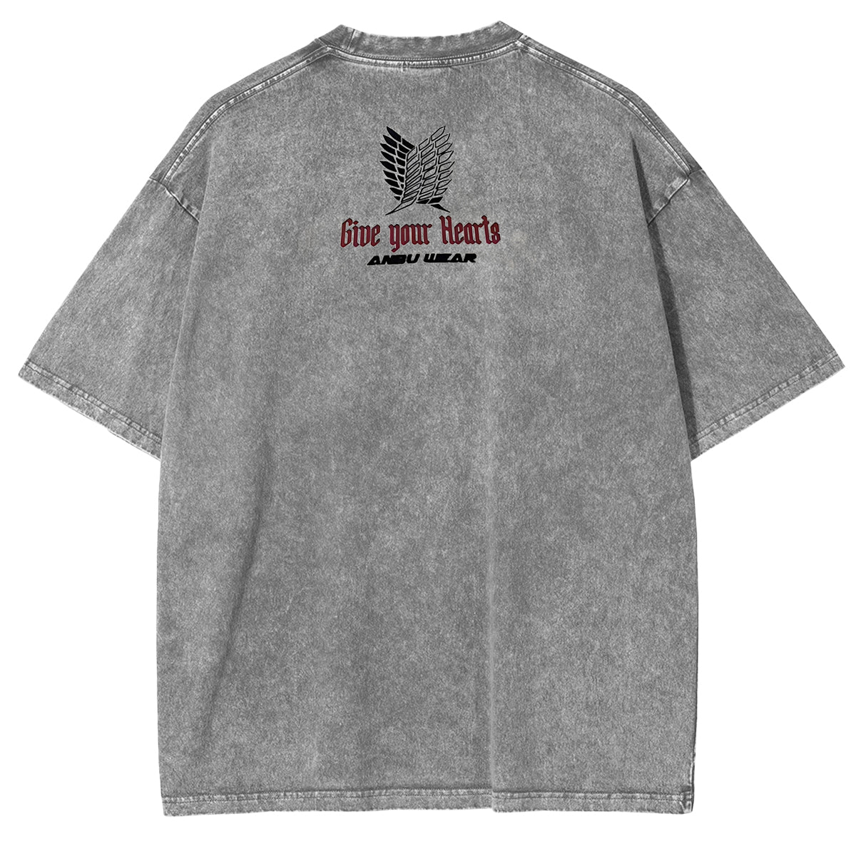 Attack on Titan Levi Ackerman Vintage Washed Unisex T-Shirt