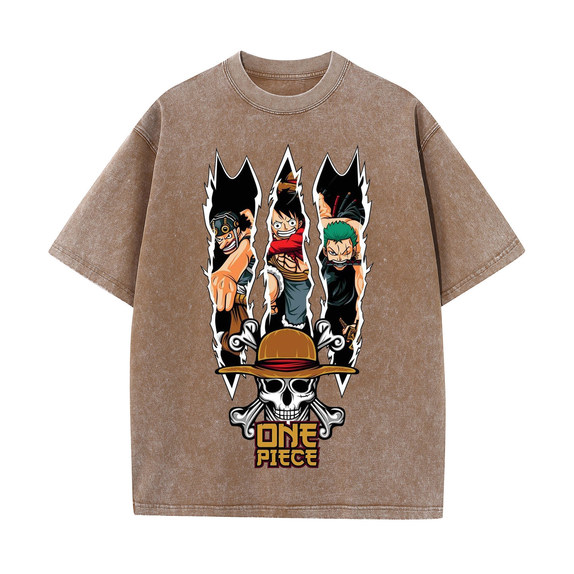 Anime Print Vintage T-Shirt