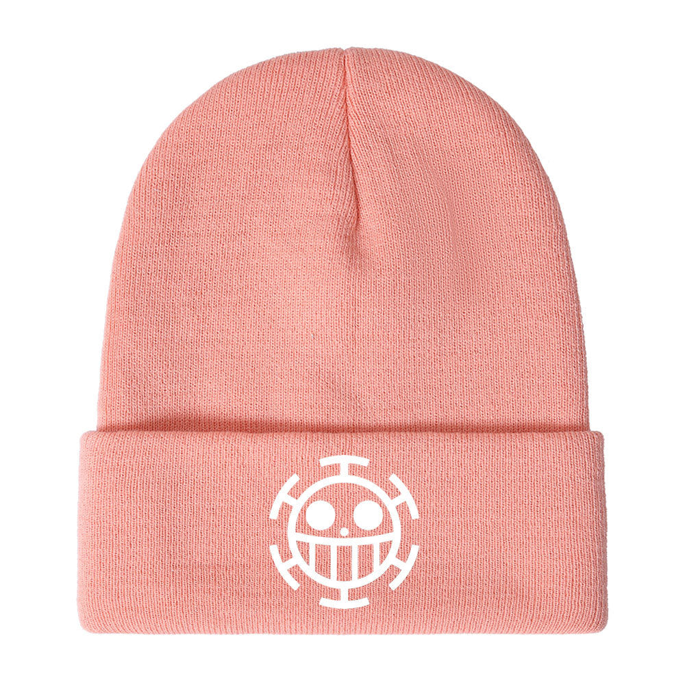 Unisex Straw Hat Anime Warm Beanie