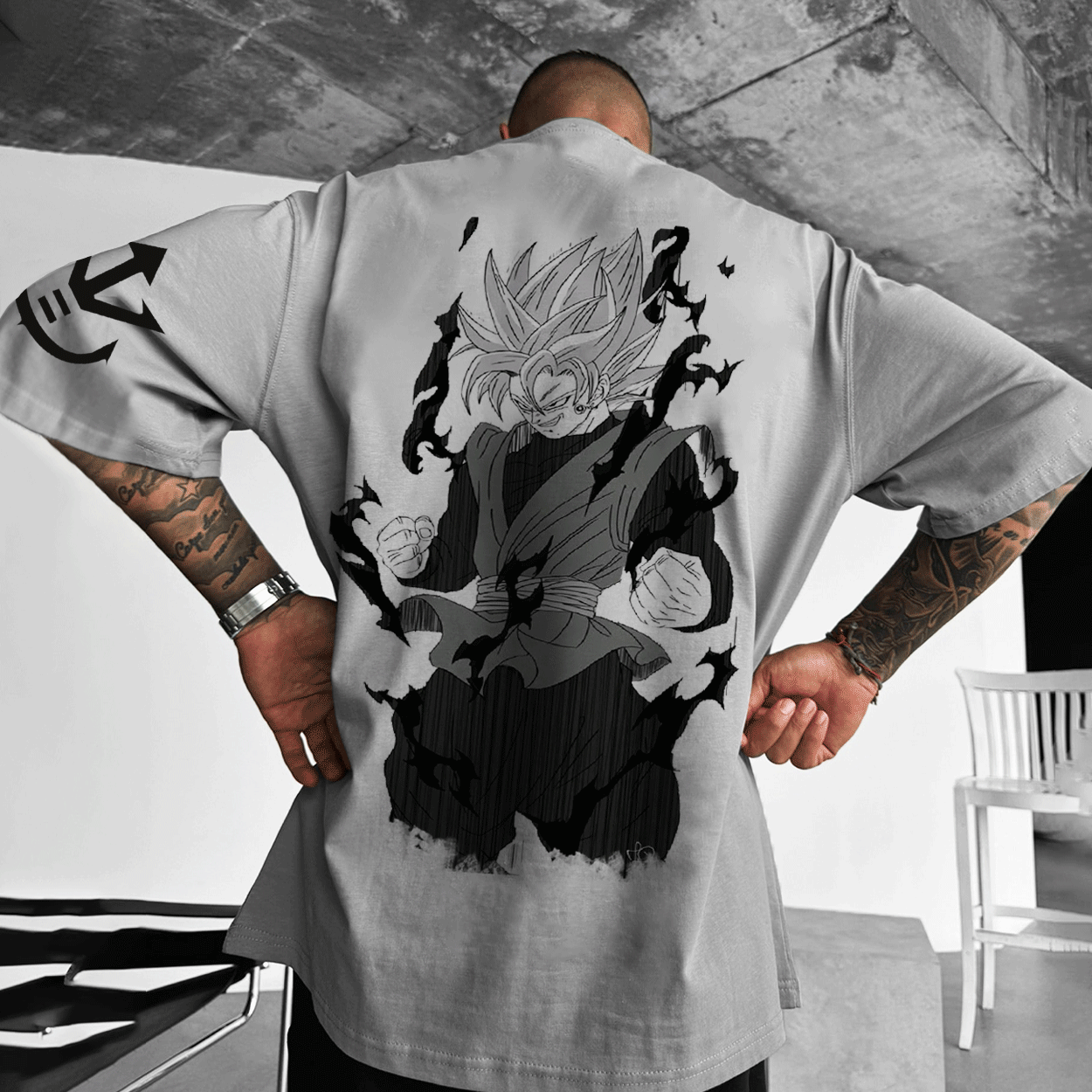 Unisex Anime Print T-Shirt