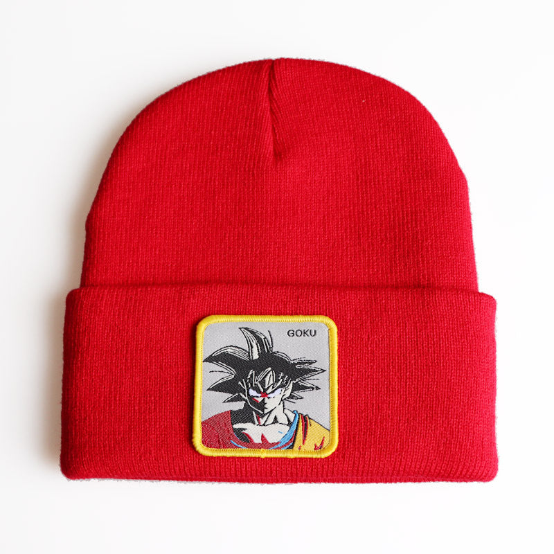 Unisex Anime Autumn And Winter Warm Knitted Hat