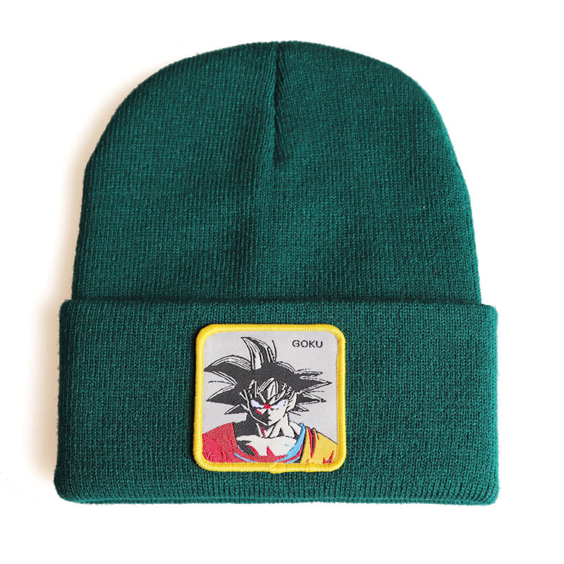 Unisex Anime Autumn And Winter Warm Knitted Hat