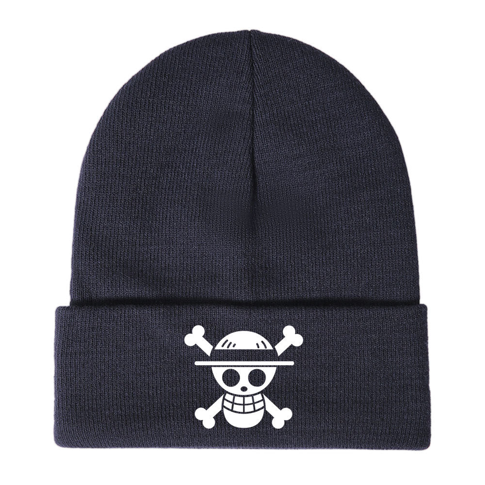 Unisex Straw Hat Anime Casual Warm Beanie