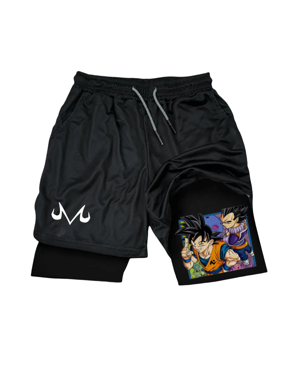 Dragon Ball Z Goku & Vegeta Force Shorts