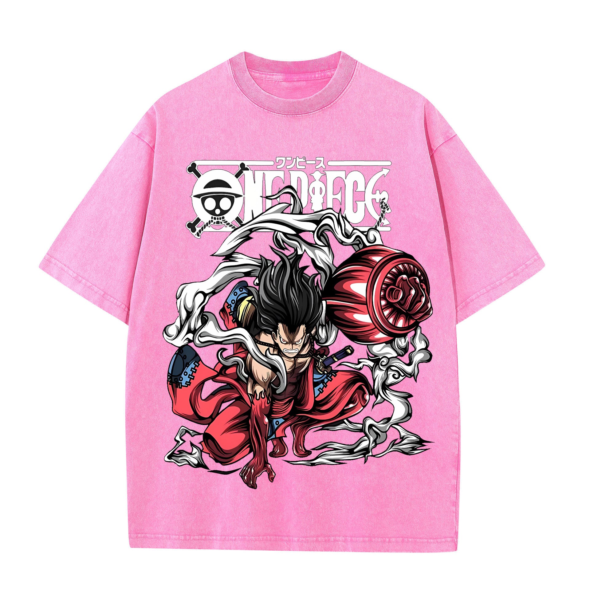 Anime Print Vintage T-Shirt