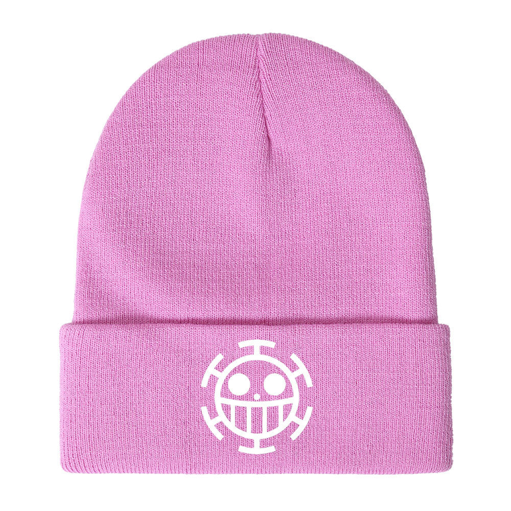 Unisex Straw Hat Anime Warm Beanie