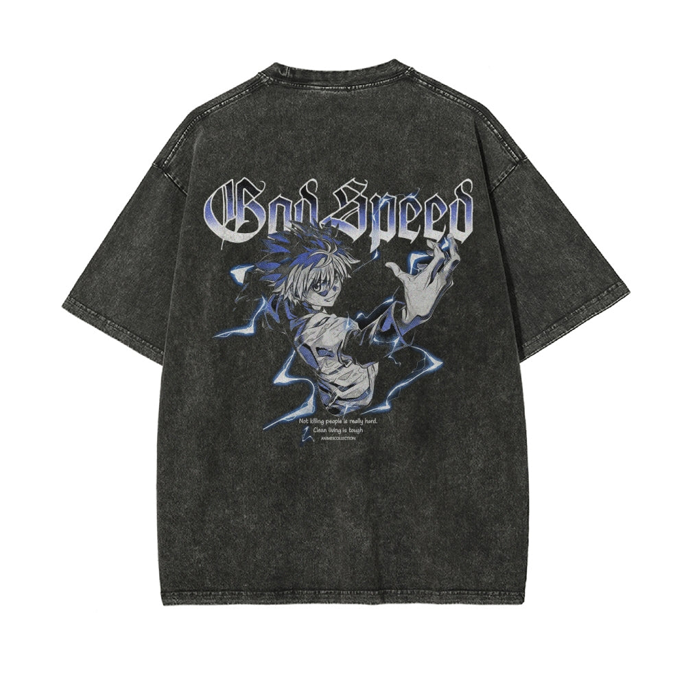 Killua Vintage T-Shirt | Hunter x Hunter