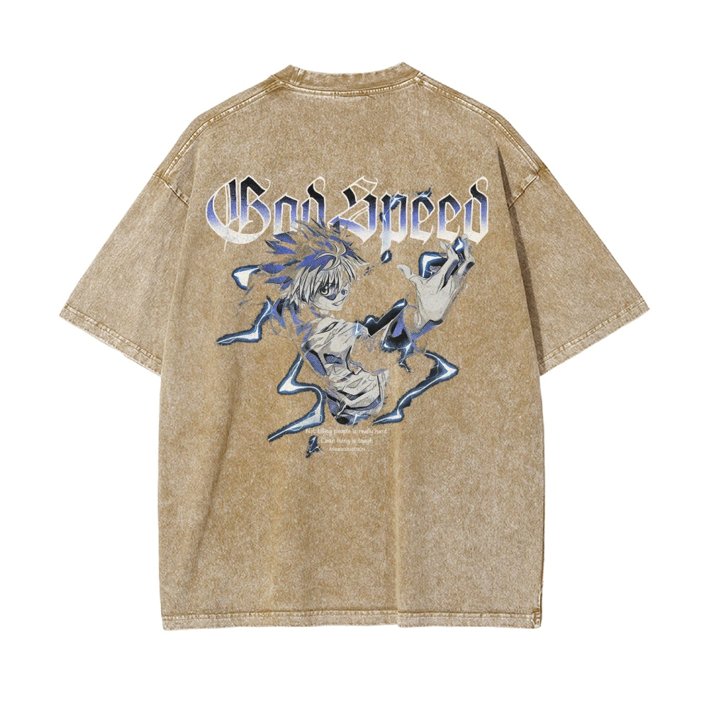 Killua Vintage T-Shirt | Hunter x Hunter