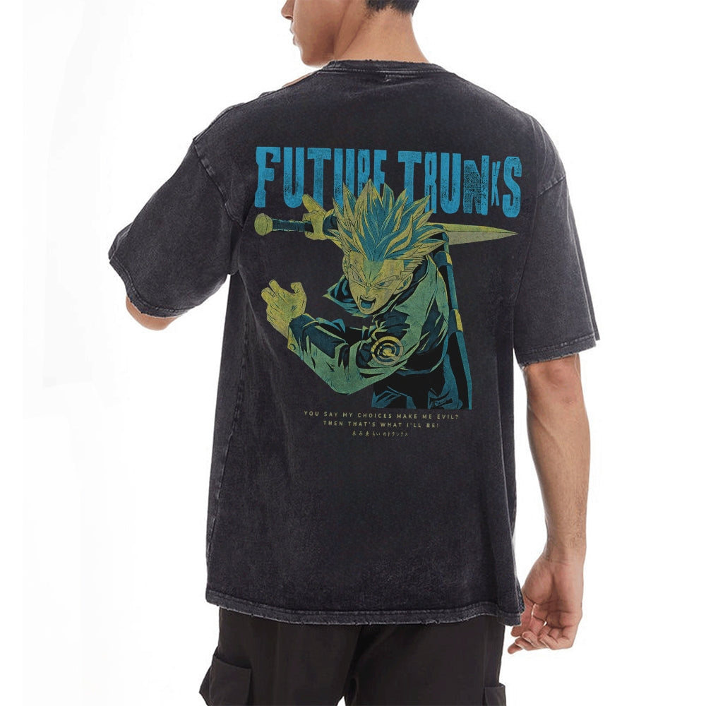 Future Trunks Vintage T-Shirt | Dragon Ball Super