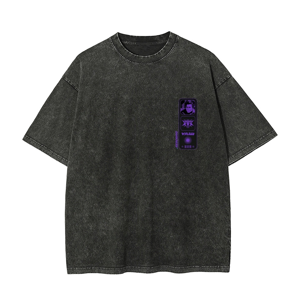 Yami Vintage Oversized T-Shirt | Black Clover