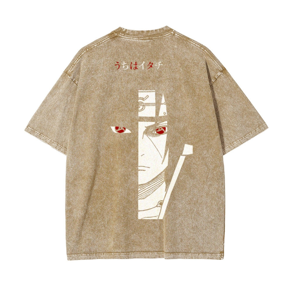 Itachi Vintage Oversized T-Shirt | Naruto