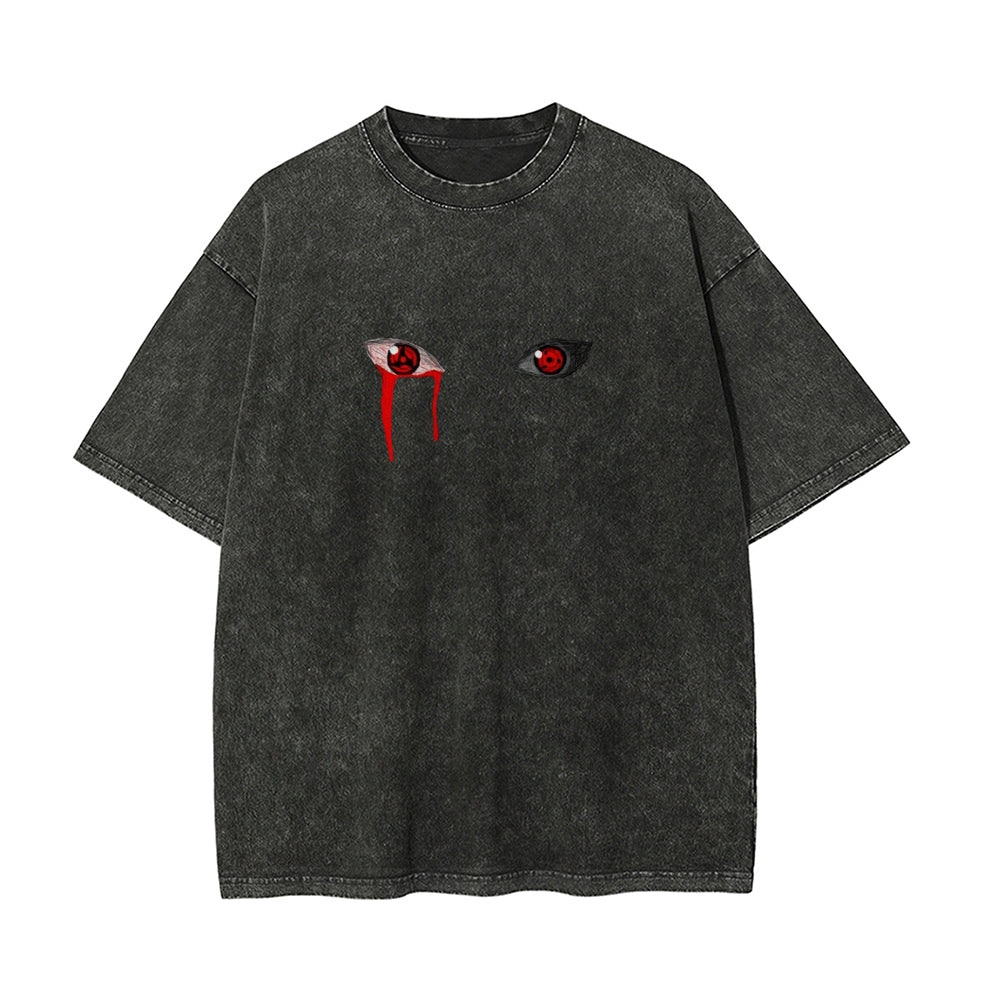 Obito Vintage Oversized T-Shirt | Naruto Shippuden