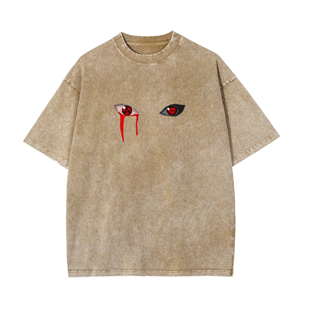 Obito Vintage Oversized T-Shirt | Naruto Shippuden