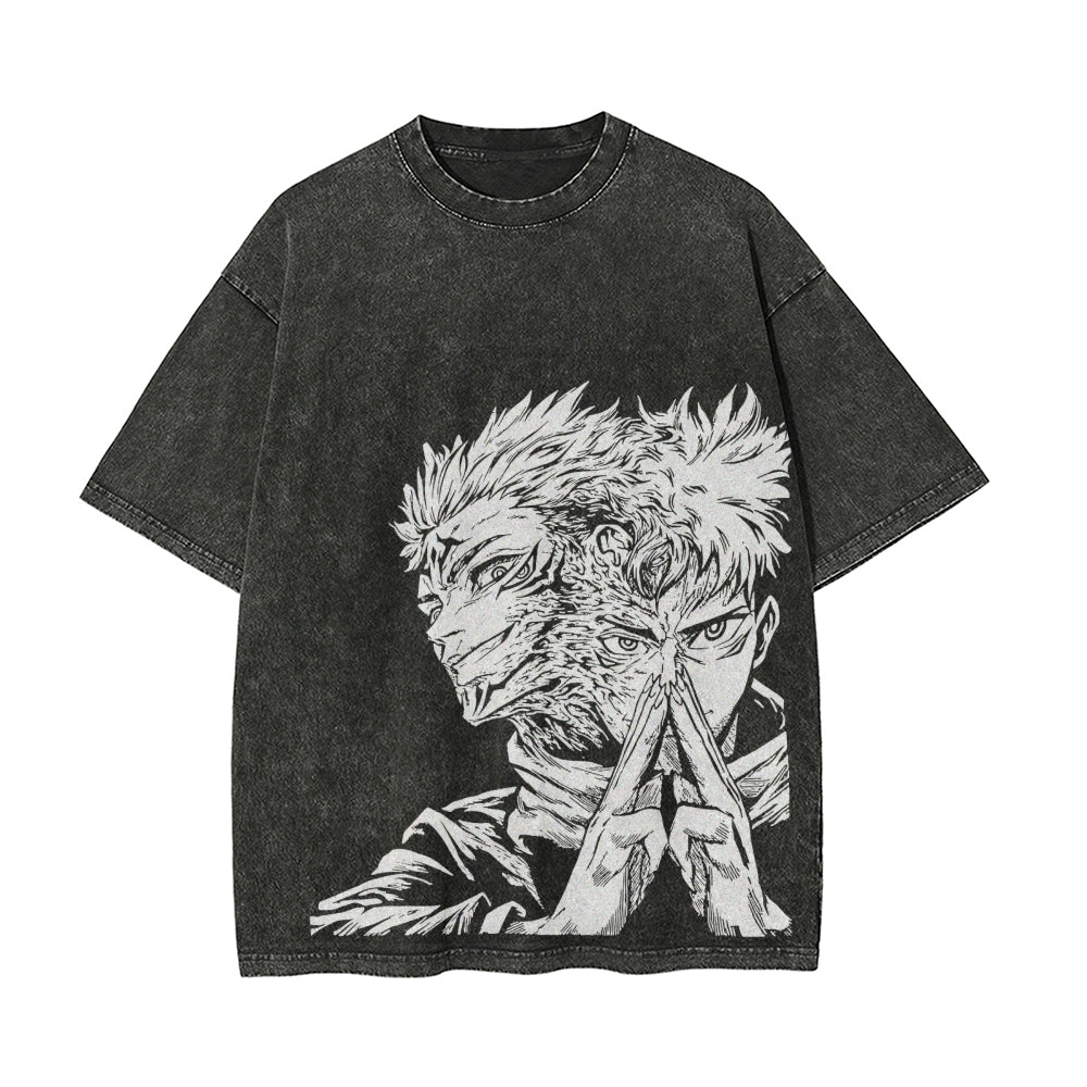 Sukuna VINTAGE T-SHIRT | JUJUTSU KAISEN