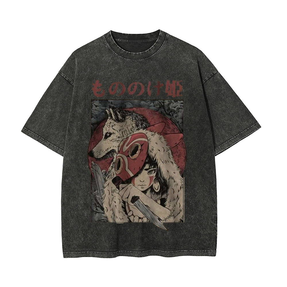 Princess Mononoke Shirt, Studio Ghibli Shirt, Anime Shirt, Vintage T-Shirt