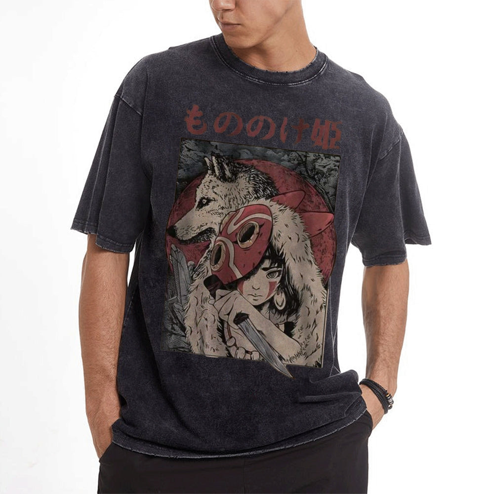 Princess Mononoke Shirt, Studio Ghibli Shirt, Anime Shirt, Vintage T-Shirt
