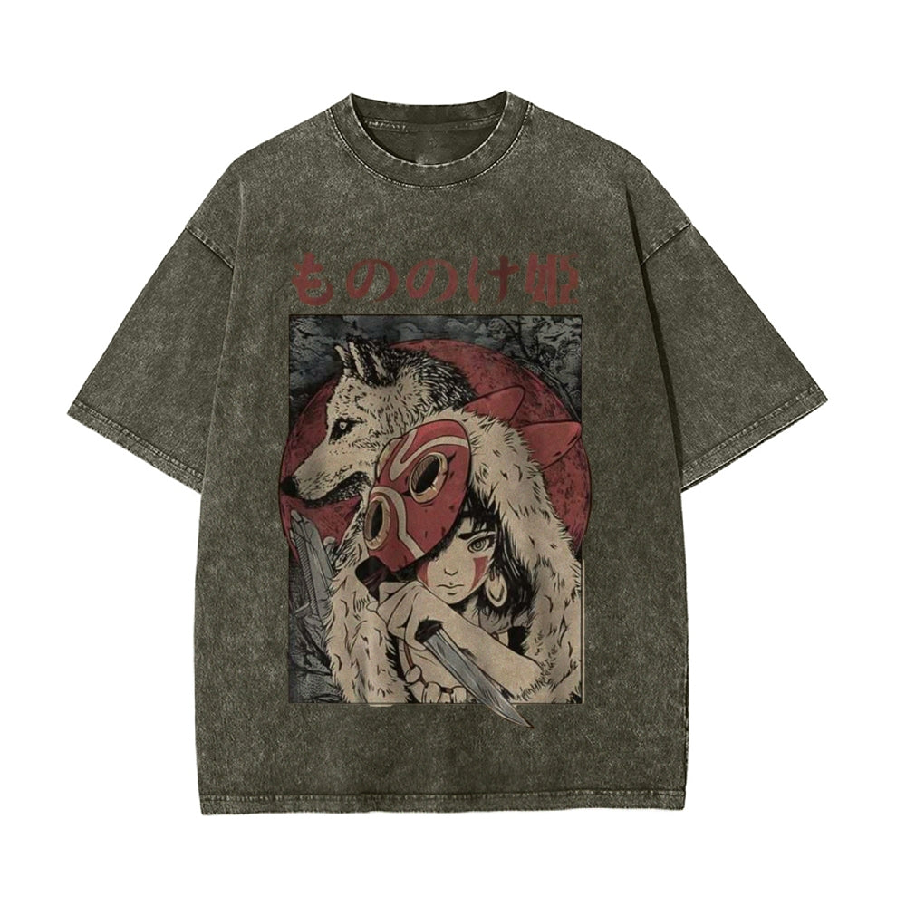 Princess Mononoke Shirt, Studio Ghibli Shirt, Anime Shirt, Vintage T-Shirt