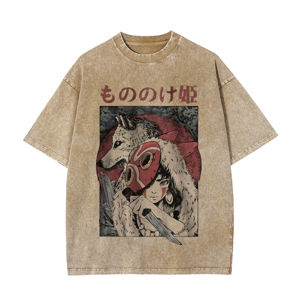 Princess Mononoke Shirt, Studio Ghibli Shirt, Anime Shirt, Vintage T-Shirt