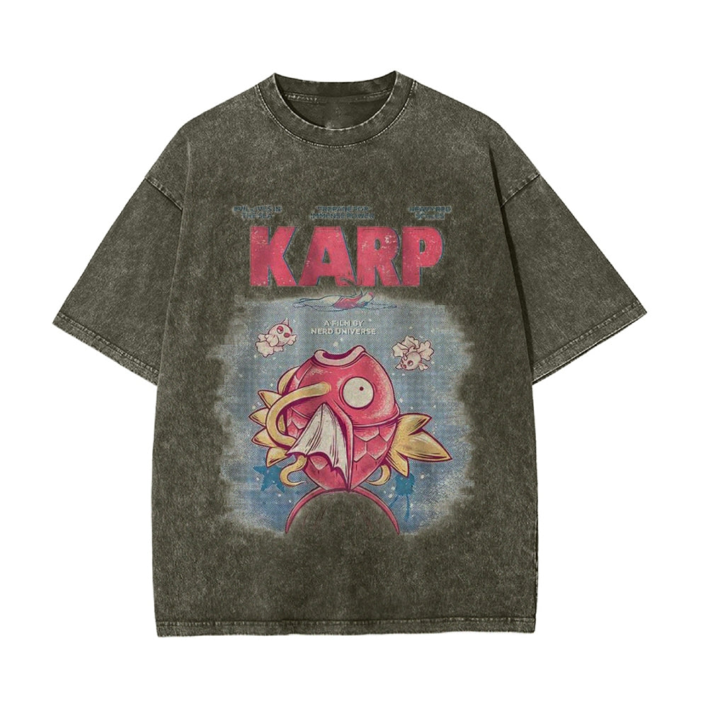 Jaws x Magikarp Shirt, Pokemon Shirt, PKM Shirt, Anime Shirt, Vintage T-Shirt | Pokemon