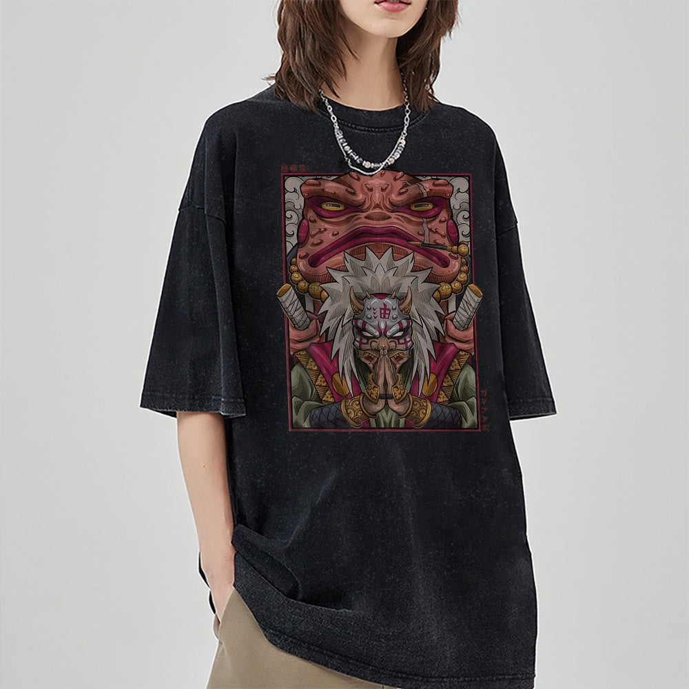 Jiraiya Shirt, Naruto Shirt, Anime Shirt, Vintage T-Shirt