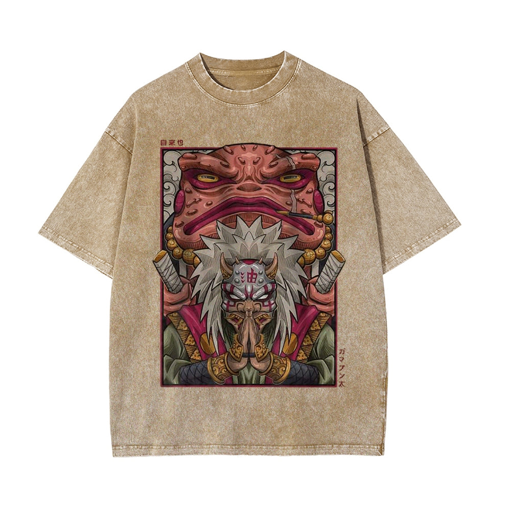 Jiraiya Shirt, Naruto Shirt, Anime Shirt, Vintage T-Shirt