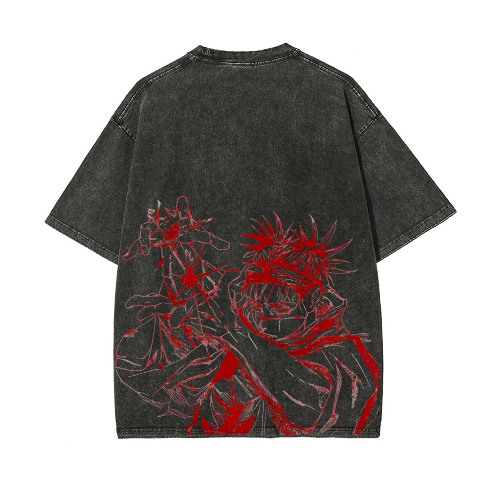 Choso Vintage Oversized T-Shirt | Jujutsu Kaisen