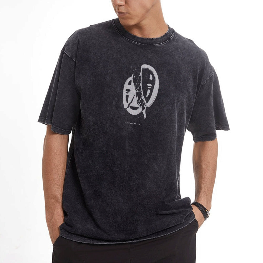 Vintage Oversized T-Shirt|Spirited Away