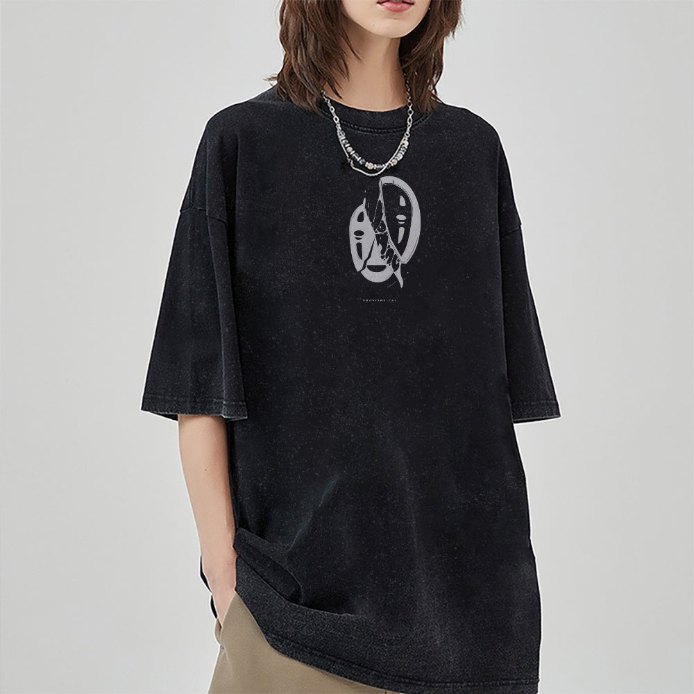 Vintage Oversized T-Shirt|Spirited Away