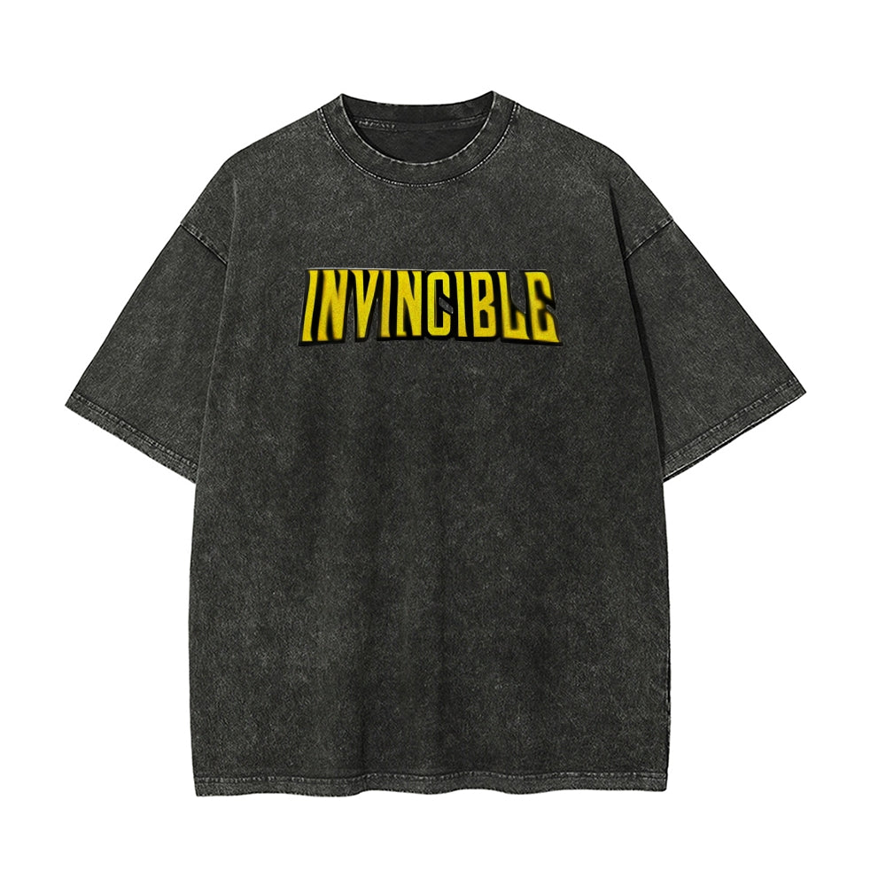 Vintage Oversized T-Shirt Invincible