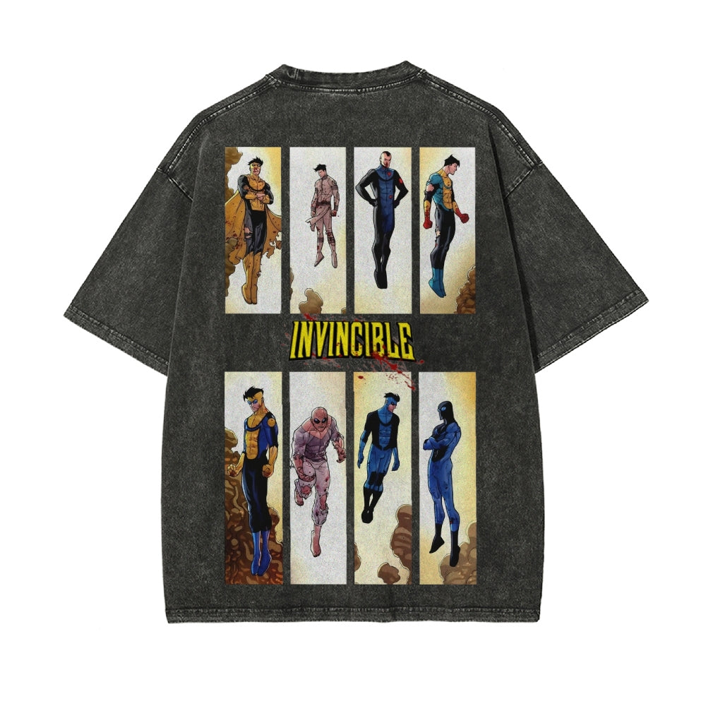Vintage Oversized T-Shirt Invincible