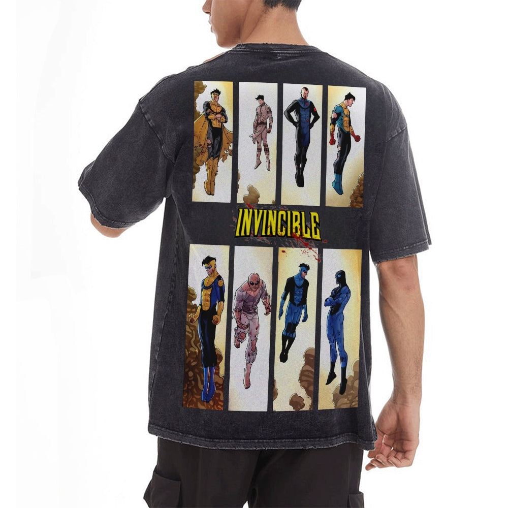 Vintage Oversized T-Shirt Invincible