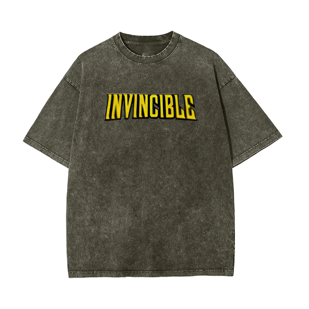 Vintage Oversized T-Shirt Invincible