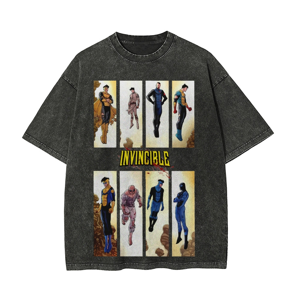 Vintage Oversized T-Shirt Invincible
