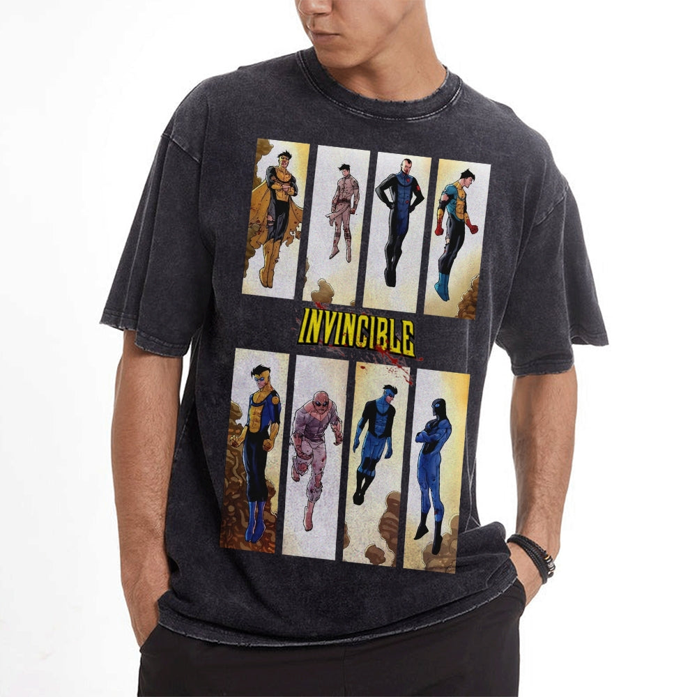 Vintage Oversized T-Shirt Invincible