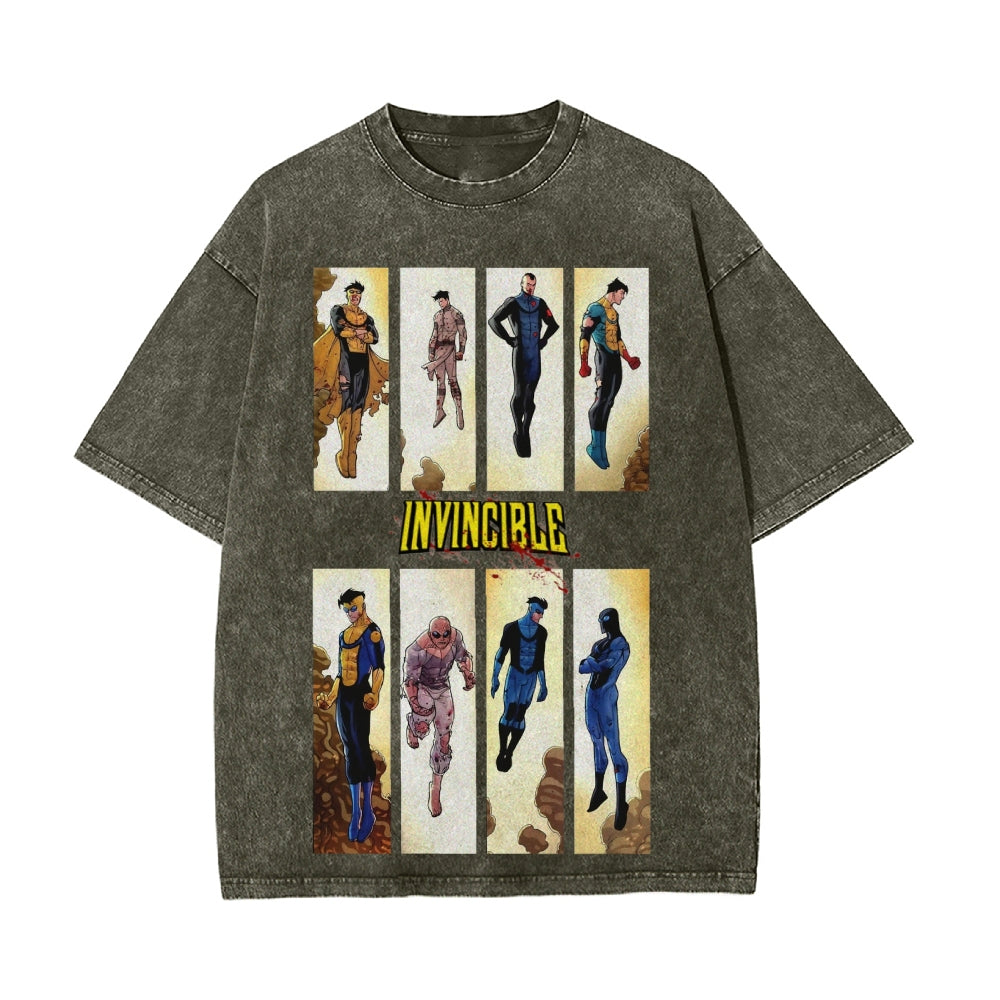 Vintage Oversized T-Shirt Invincible