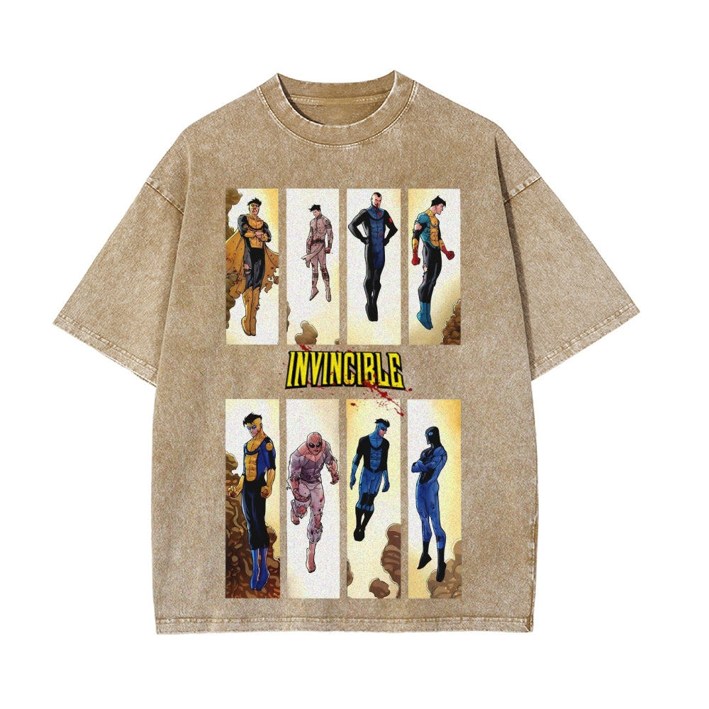 Vintage Oversized T-Shirt Invincible