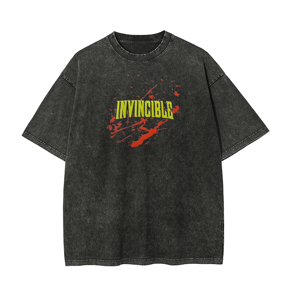 Vintage Oversized T-Shirt Invincible