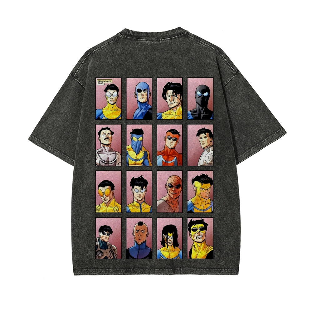 Vintage Oversized T-Shirt Invincible