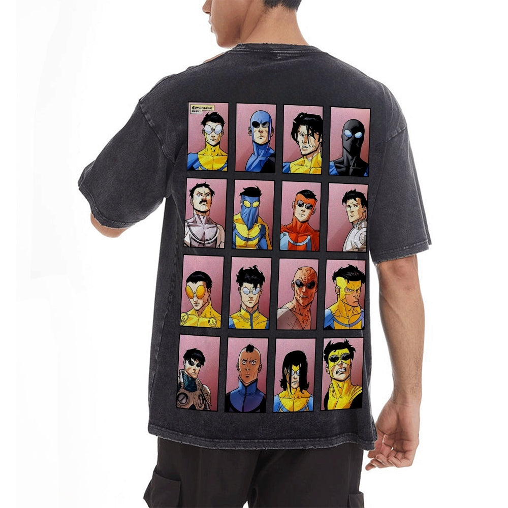 Vintage Oversized T-Shirt Invincible