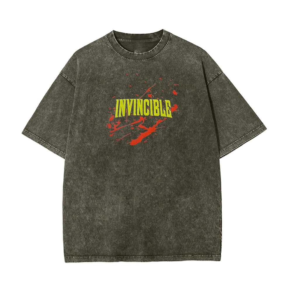 Vintage Oversized T-Shirt Invincible