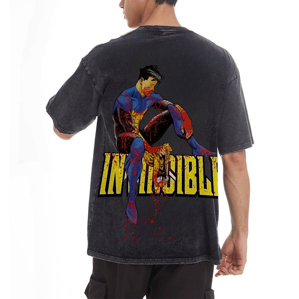 Vintage Oversized T-Shirt Invincible