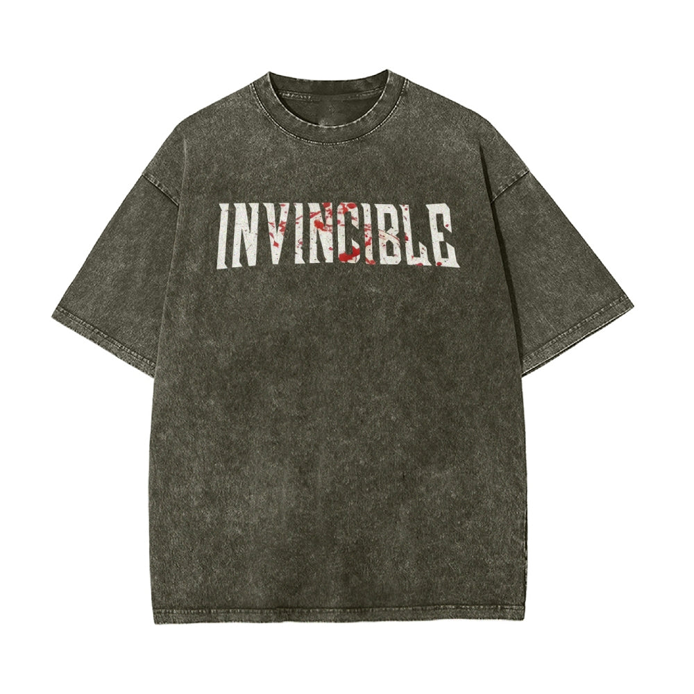 Vintage Oversized T-Shirt Invincible