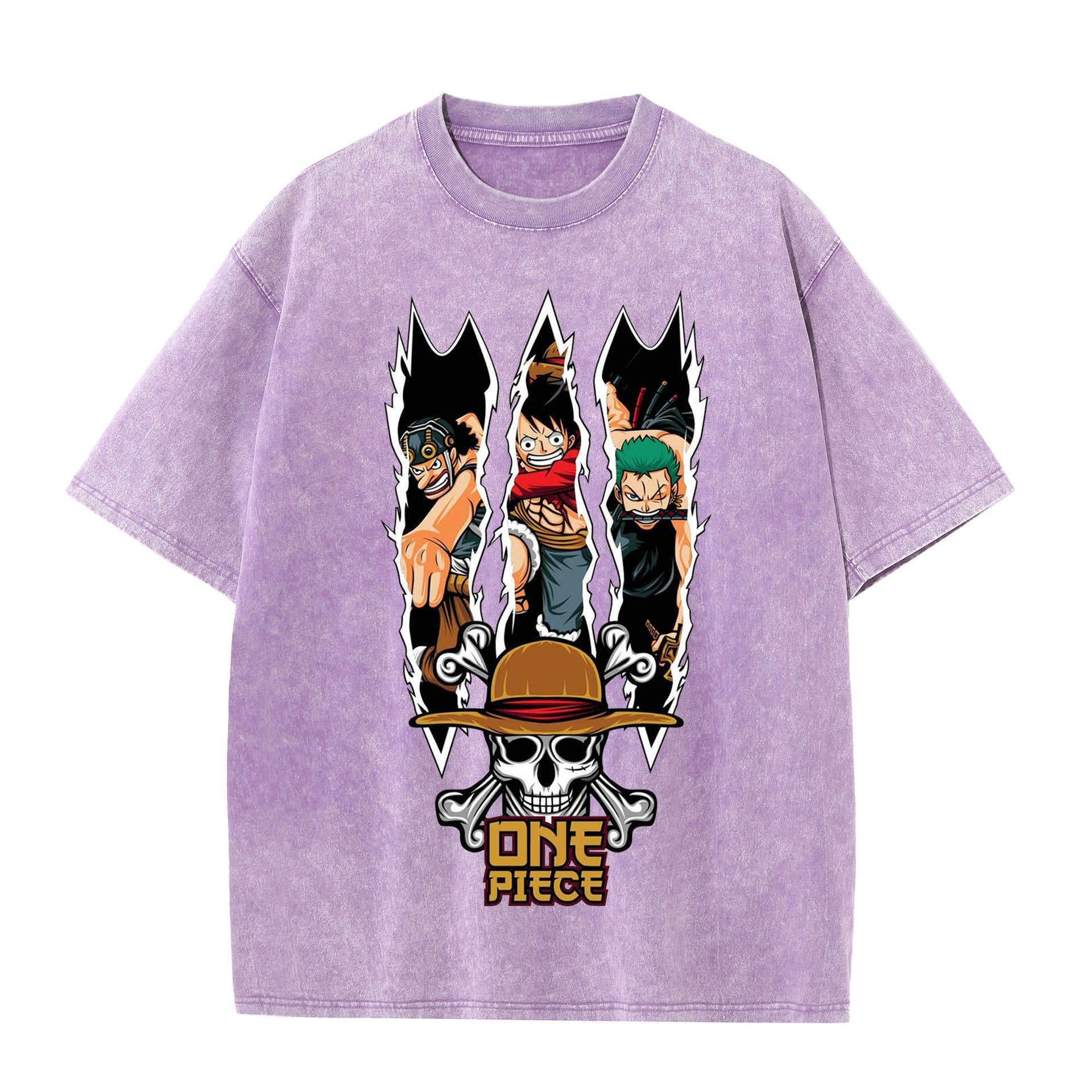 Anime Print Vintage T-Shirt