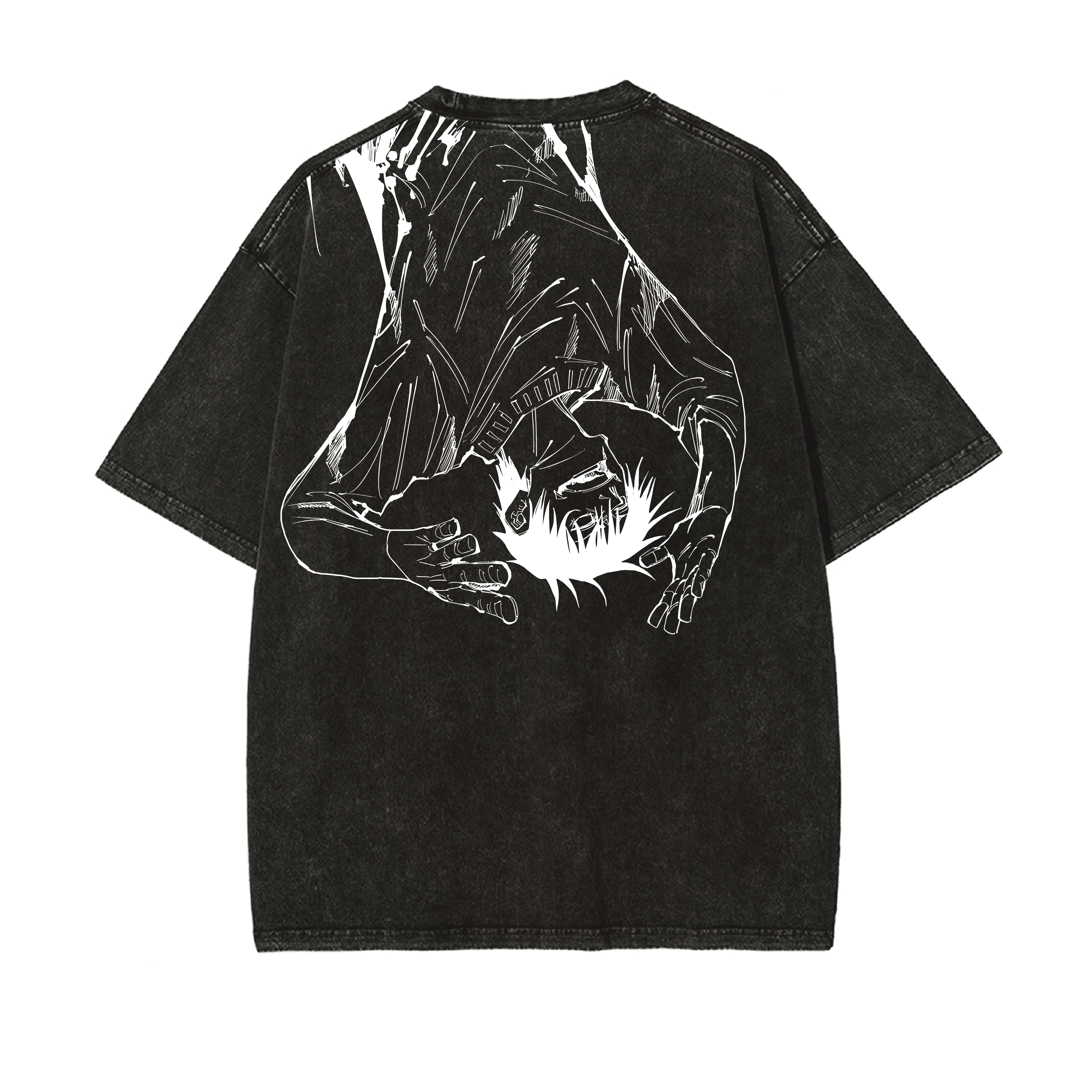 Fushiguro Toji VINTAGE OVERSIZED T-SHIRT | JUJUTSU KAISEN