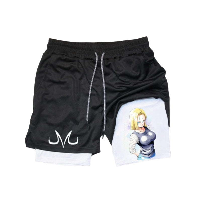 Dragon Ball Z Android 18 Performance Shorts