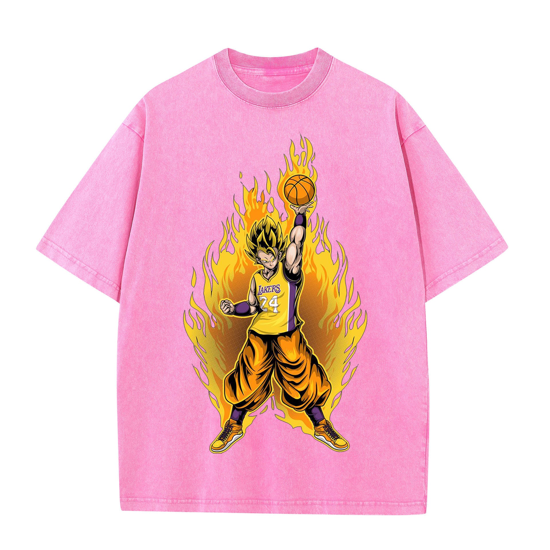 Anime Print Vintage T-Shirt