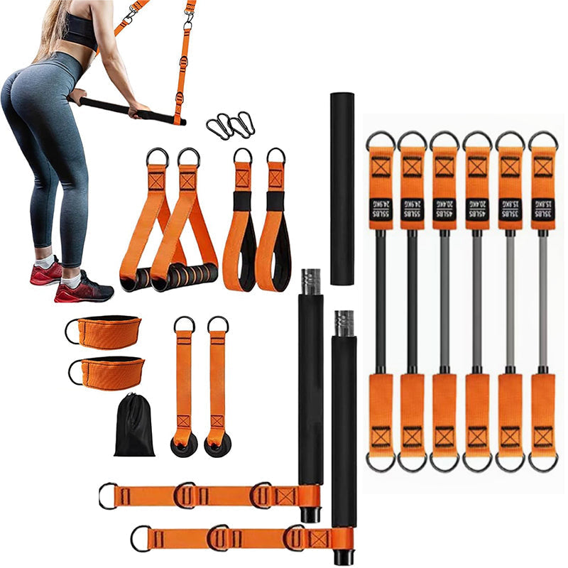 Lp Pilates Bar Kit With Resistance Bands