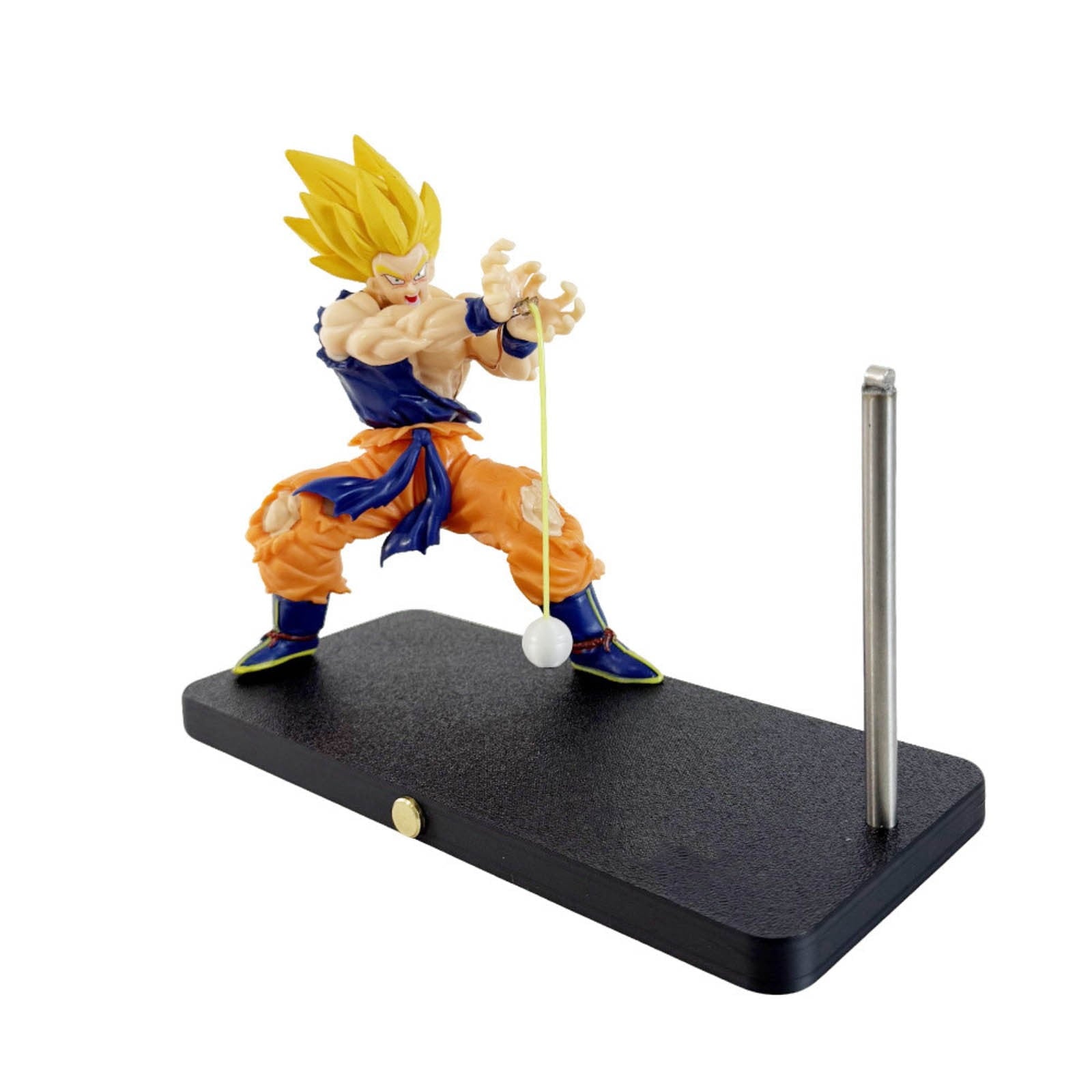 Super Saiyan Magnetic LED Night Light – Kamehameha Wave Effect Lamp