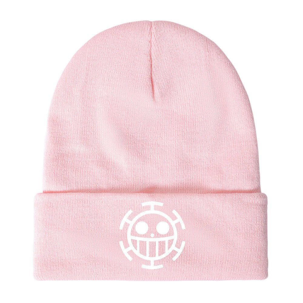 Unisex Straw Hat Anime Warm Beanie