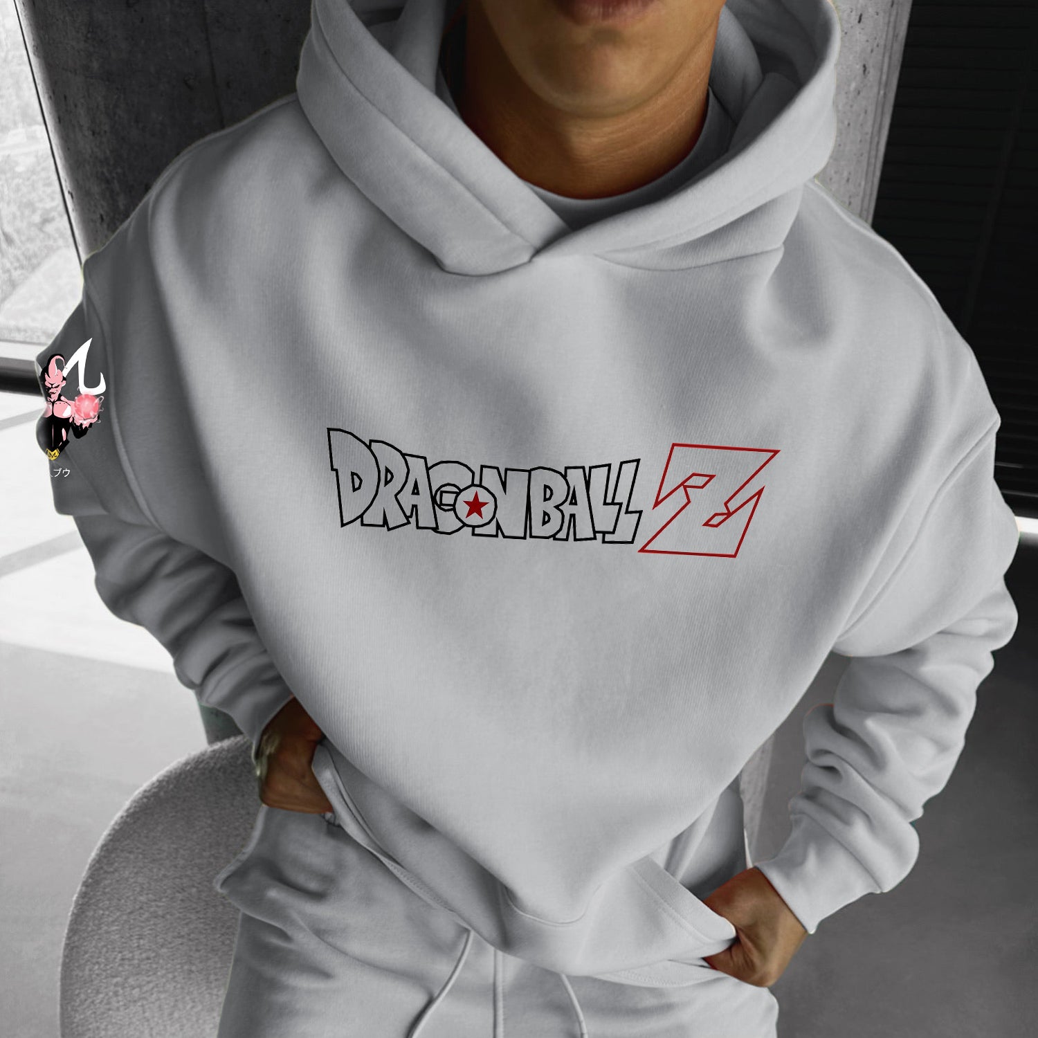 Universal Oversized Anime Design Hoodie